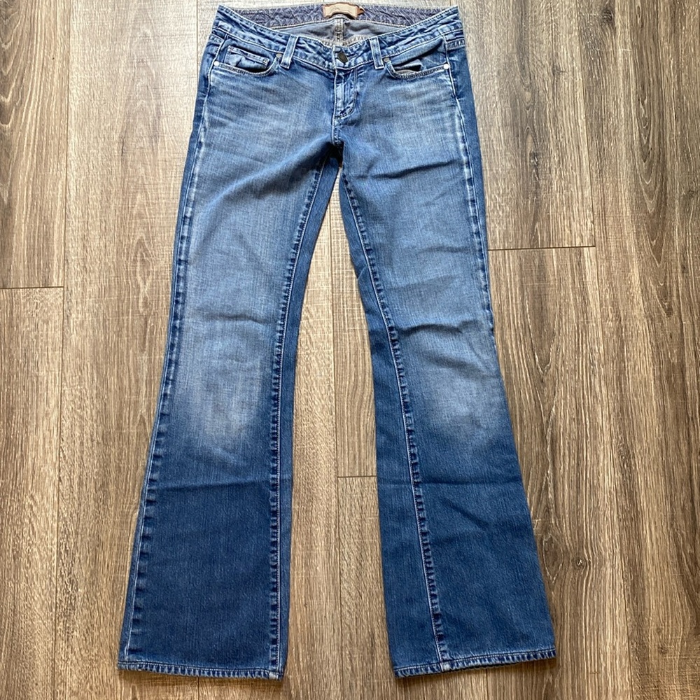 Paige Lauren Canyon low-rise bootcut jeans, sz 27